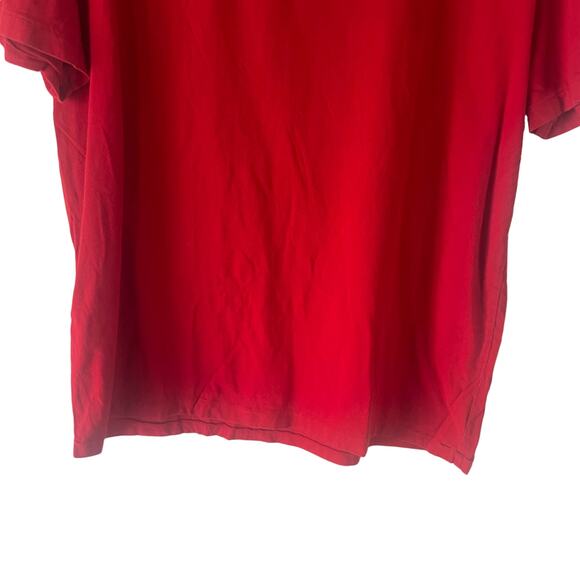 Polo Ralph Lauren Men's Size Medium Classic Fit Red Short Sleeve Logo T Shirt - Picture 4 of 9